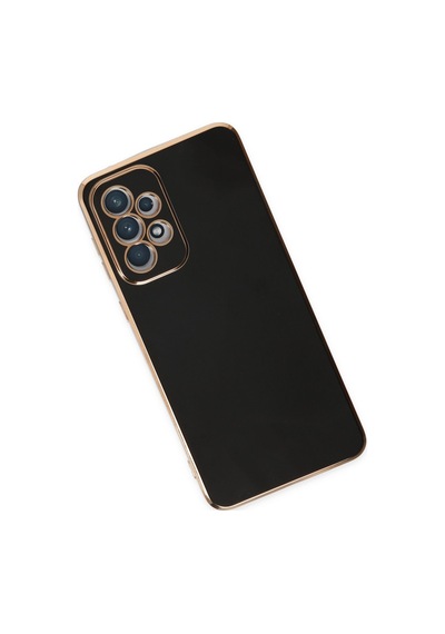 Samsung Galaxy Uyumlu , A73 5g Kılıf Volet Silikon - Siyah