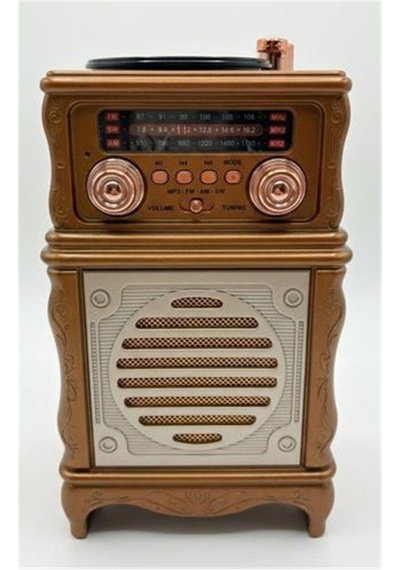 Everton Rt-381 Bluetooth Fm-usb-tf-aux Şarjlı Nostaljik Radyo
