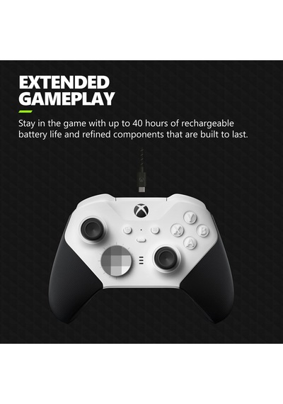 Xbox Elite Series 2 Core Wireless Gaming Controller White Xbox Series X S, Xbox One, Windows Pc, Android, And İos Uyumlu Sku: Smgstk442db531ba