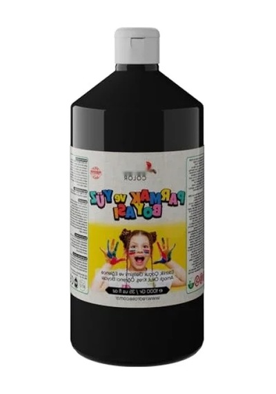 1000 Gr Siyah Parmak Boyası 0.2 L