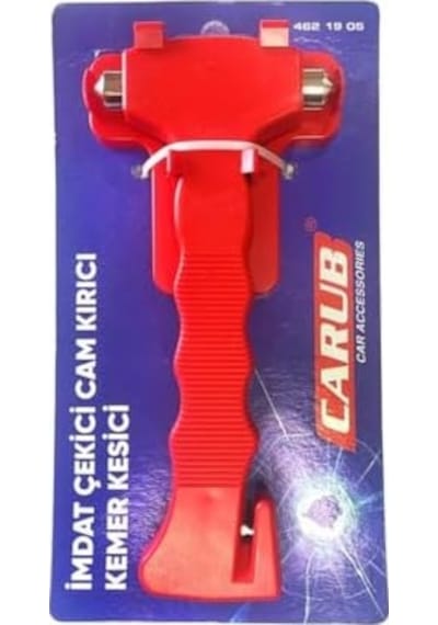 Oto İmdat Çekici Cam Kırıcı +kemer Kesici