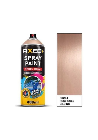Sgs Sprey Boya Rose  Altın Yaldız Efekt 400ml