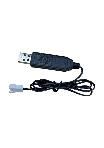 3.7v Li-ion Sm-2p Soket Oyuncak Bataryası Usb Şarj Kablosu Evimdeyokyok