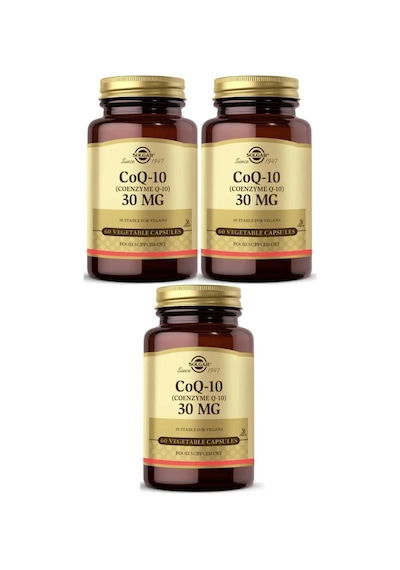 Coenzyme Q-10 30 Mg 60 Kapsül 3 Adet