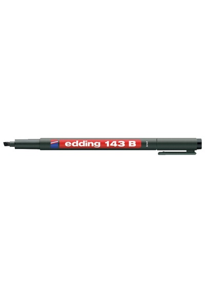 Edding Asetat Kalemi Permanent B Seri 1-3 Mm Siyah 143 B Çok Renkli