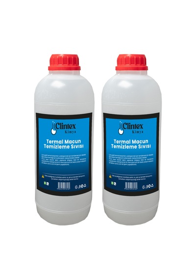 Clintex Kimya Termal Macun Temizleme Sıvısı 2x1 Lt