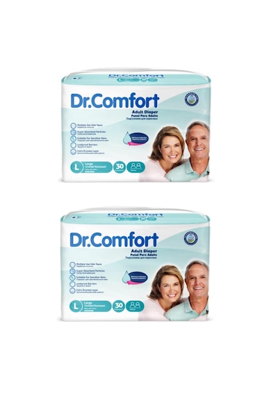 Netkal Dr.comfort Belbantlı Large Hasta Bezi 2 Paket 60 Adet