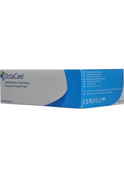 Octacare Şeffaf Flaster 2,5 Cm X 10 M - 12 Adet