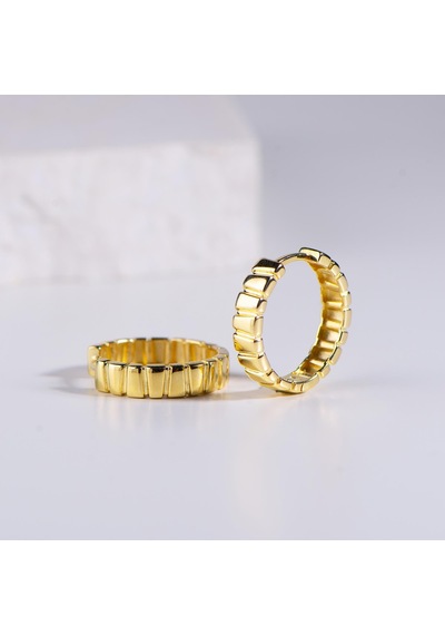 Goldkupe 14 Ayar Halka Küpe 5,10 Gr-6424