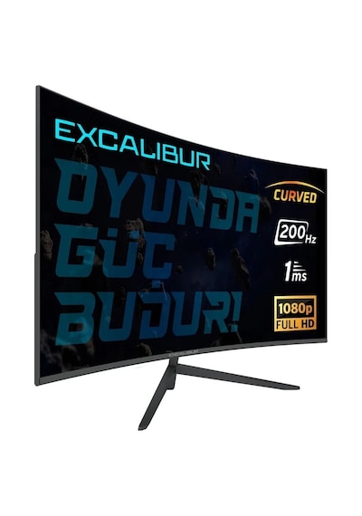 Excalıbur 27" E27fhd-g 1ms 200hz Hdmı-dp Kavisli Gaming Monitör