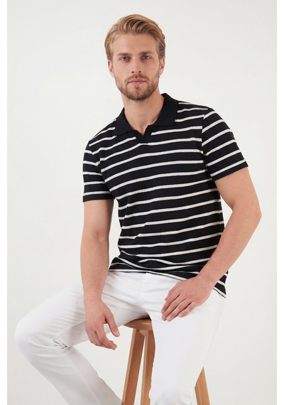 Buratti Erkek Polo T Shirt 5904022 Siyah