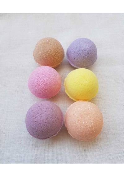 Banyo Bombası, Nem Topu, Banyo Nem Topu Pedikür Ve Manikür Nem Bombası 75 Gr 6 Lı