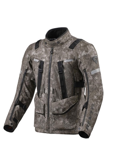 Revit Sand 4 H20 Camo Kahve 4 Mevsim Motosiklet Montu