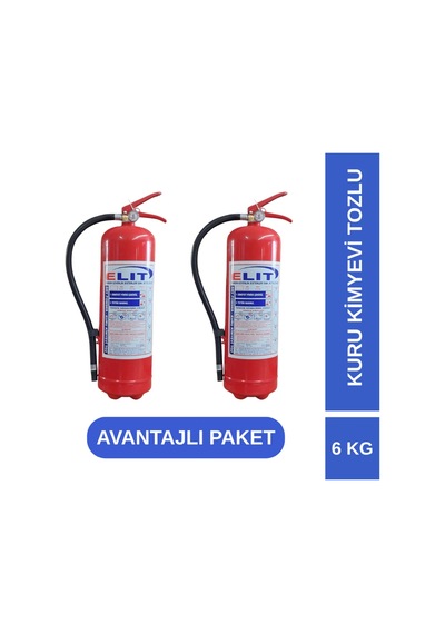 Kpr Yangın Söndürme Tüpü 6 Kg Kuru Kimyevi Tozlu - 785426669