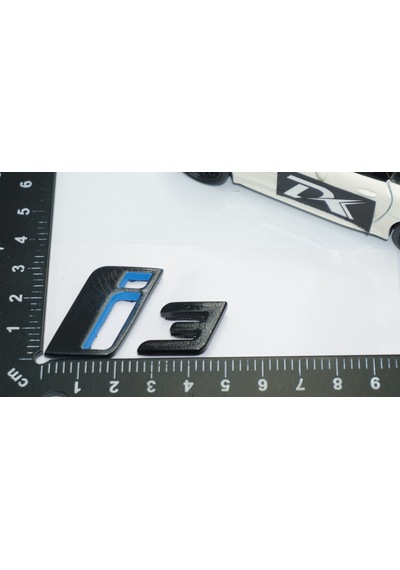 Dk Tuning İ3 Bagaj Siyah Abs 3m 3d Yazı Logo Bmw İle Uyumlu