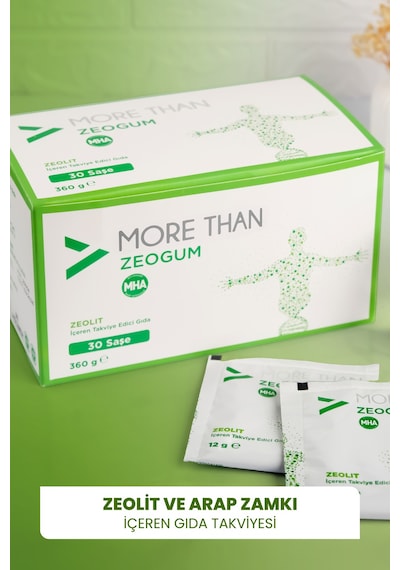 Zeogum Zeolit & Arabic Gum 30 Saşe