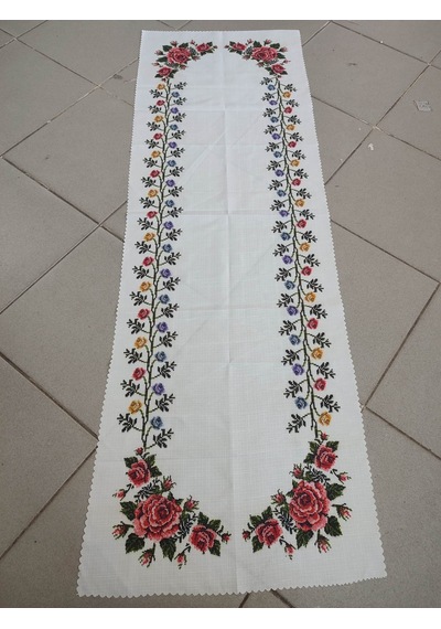 Dijital Baskılı Runner 40x140cm - Bztcy000000019540 Altın