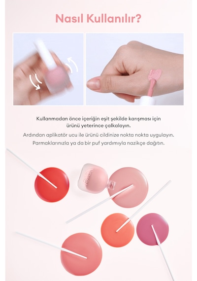 Missha Doğal Görünüm Sunan Nemlendirici Likit Allık 9g. APIEU BE01