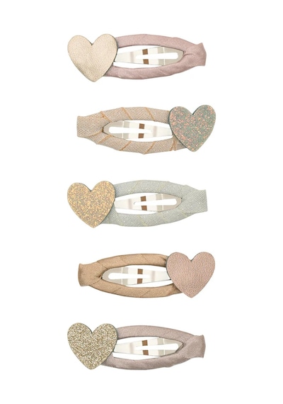 Mimi & Lula Heart Mini 5'li Toka Mavi