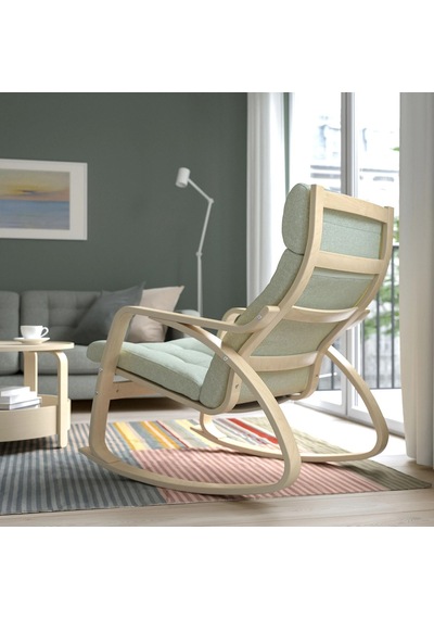 Ikea Açık Yeşil Modern Berjer Koltuk - Sallanan Koltuk