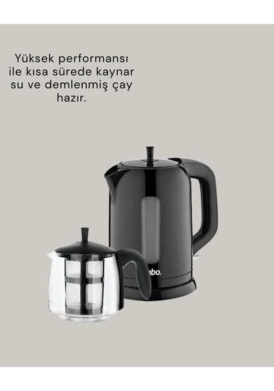 Cam Demlikli 20 Bardak Kapasiteli Elektrikli Çaycı Mh-hs1860-3667