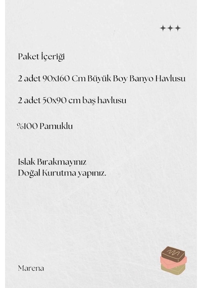 4 Parça Büyük Boy Banyo Havlu Takımı %100 Pamuklu Marena Antrasit Mürdüm Çok Renkli