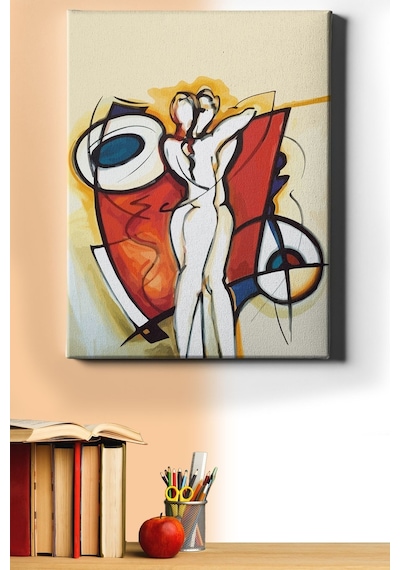 Webstyle Sayılarla Boyama Seti Kasnaklı Sonsuz Aşk 60 X 75 Cm