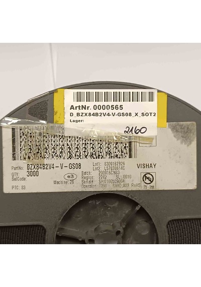 Bzx84b2v4-v-gs08 2.4v 0.35w Sot23 Zener Diyot 200 Adet