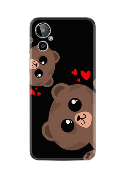 General Mobile Gm 23 Se Uyumlu Kılıf Silikon Desen Özel Seri Love Animals 1780