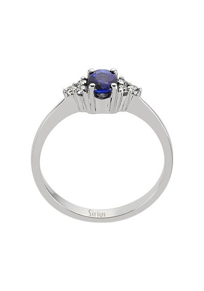 Sirius Safir Taşlı Pırlanta Yüzük 0804R0122