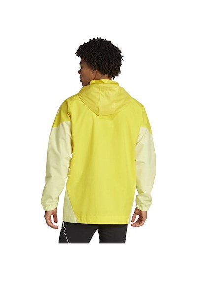 Adidas Tiro25c Aw Jkt Erkek Futbol Antrenman Yağmurluk Jı8958 Sarı Sarı