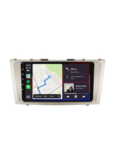 Toyota Camry 2007-2012 Android Multimedya Carplay Android Auto Navigasyon 10gb Ram 256gb Pro 9"