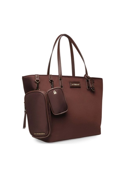 Steve Madden Tote Çanta, Standart, Kahve