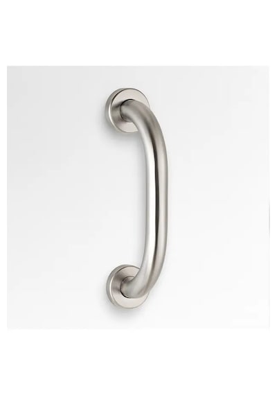 Yaşlı Ve Bedensel Engelli Tutunma Barı Paslanmaz Çelik 19 Mm Çap 30 Cm Gümüş