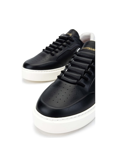 Barracuda Kadın Hakiki Deri Siyah/beyaz Sneakers & Spor Ayakkabı 511 Bd1415a Bn Ayk Y24 Black/whıte Beyaz - Siyah