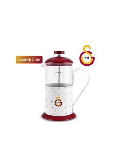 Karaca X Galatasaray French Press 600 Ml Kırmızı