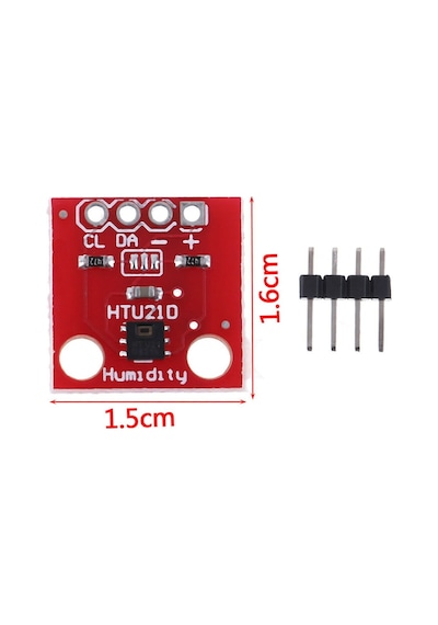 Htu21 3.3v Sıcaklık Ve Nem Sensör Modülü Iıc I2c Yüksek Hassasiyet Iıc Dijital Nem Sensörü Klima