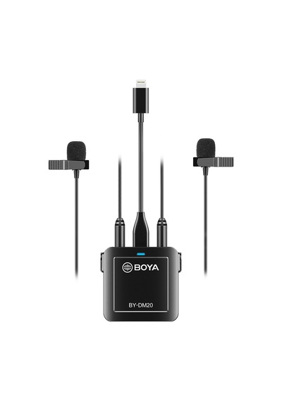 Boya By-dm20 Bilgisayar ve Telefon Ikili Stereo Yaka Mikrofonu
