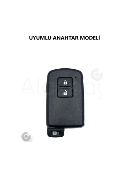 Toyota Yaris Auris Corolla Rav4 Verso Silikon Anahtar Kılıfı Siyah