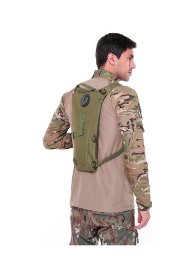 Astrid T Delux Serisi Kampçılık Gereci Antrenman Eşyası Hafif Çanta Single Sword Camel Bag - Sırt Su Çantası