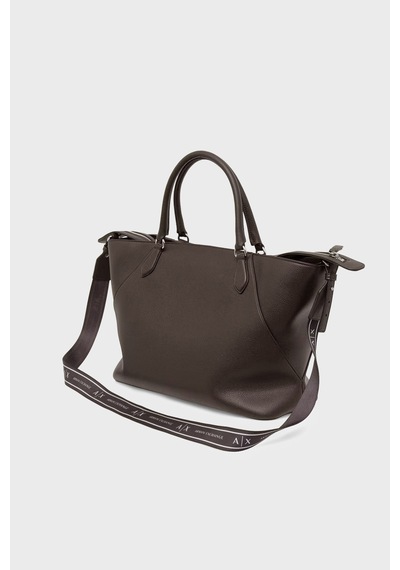 Armani Exchange Logolu Çıkarılabilir Askılı Çanta Kadın Çanta Xw003142 Af26569 U6032 Kahve