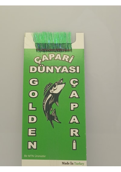 Golden 50 İğneli İstavrit Kösteği 12 No Siyah İğne -0,10 Mm -0,12 Mm Köstek Koyu Yeşil