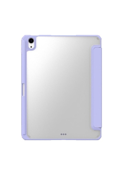 Baseus Minimalist İpad Air 4-5-6-7 10.9" Tablet Kılıfı - Mor Kapaklı Kılıf