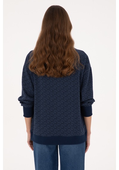 U.s. Polo Assn. Kadın Lacivert Sweatshirt 50309077-vr033 Lacivert
