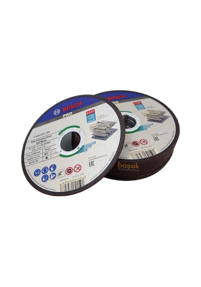 Bosch Pro 115x1 Mm Paslanmaz Ve Metal Kesme Taşı 25 Li Paket 2608603169