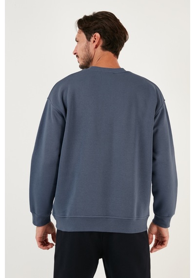Buratti Erkek Sweat 5905255 Koyu Gri Koyu Gri