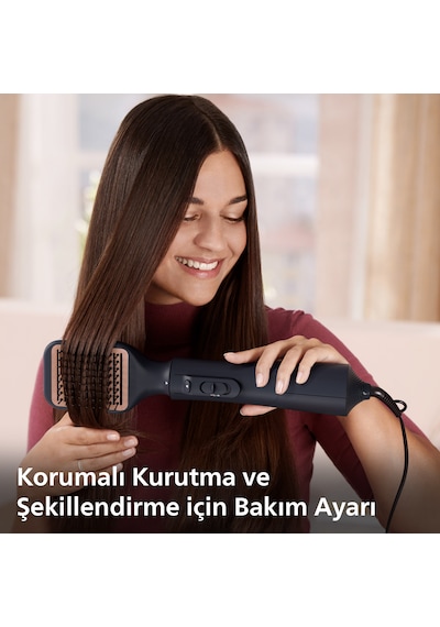 Philips Saç Şekillendirme Ve Kurutma Seti BHA530/00,Argan Yağı Seramik Kaplama, 5 Aparat,3 Isı Ve Hız Ayarı
