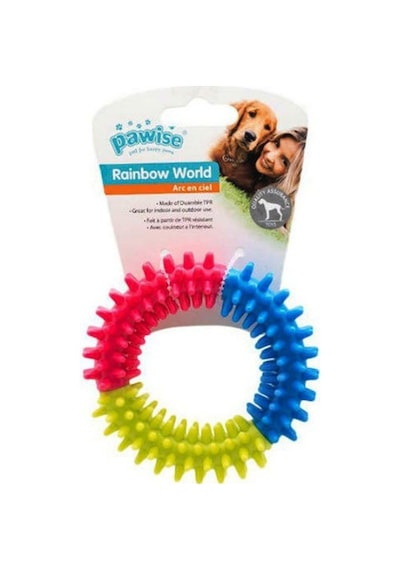 Pawise Rainbow World Coronule 12.5 CM M Boy Köpek Diş Kaşıma Oyuncağı