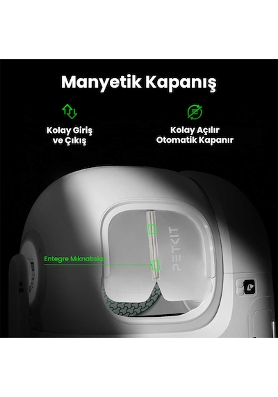 Petkit Manyetik Toz Geçirmez Perde Max Pro 2 Uyumlu