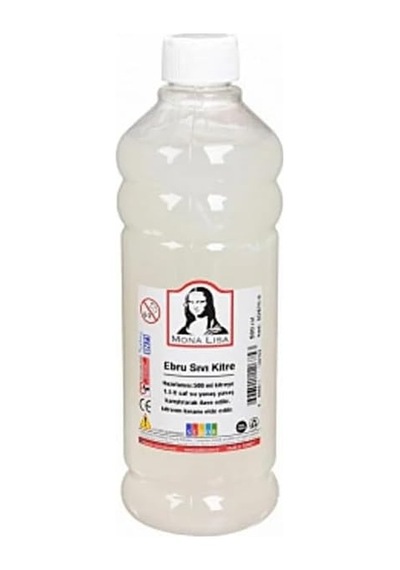 Mona Lisa Ebru Sıvı Kitre, 500 Ml, Ebru Sanatı İçin Kıvam Artırıcı